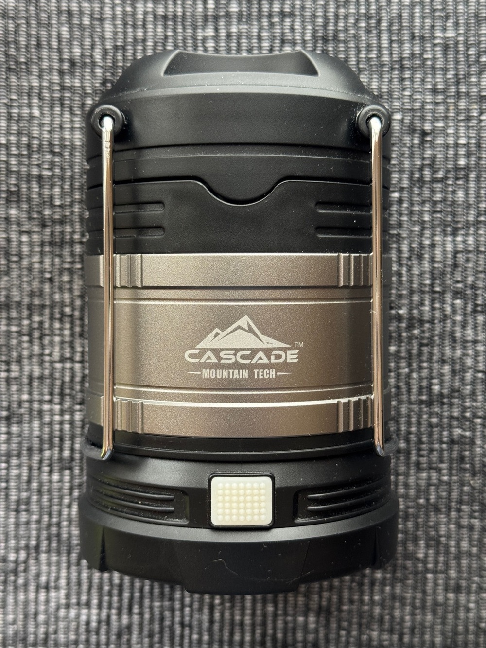 Cascade Mountain Tech LED Camping Lantern w/ Red & Strobe Modes (⚠️Video:Strobe)